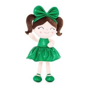 Rag Doll for Little Girls, St Patricks Day Gift, Baby Girl Gift, Doll